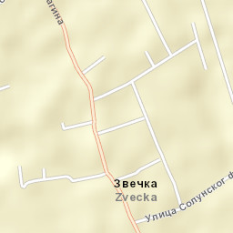 Zvečka Street Map