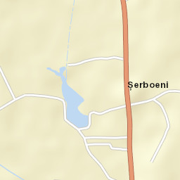 Șerboeni Street Map