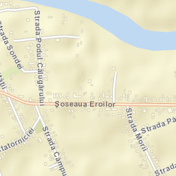 Moara Vlăsiei Street Map