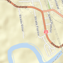 Oraş Ţãndãrei Street Map