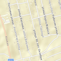 Kochubeyevskoye Street Map