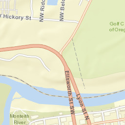 101-725 North Lyon Street, Albany, OR Street Map