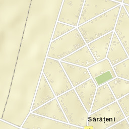 Comuna Sărăţeni Street Map