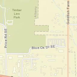 700-998 Price Road Southeast Albany OR Street Map