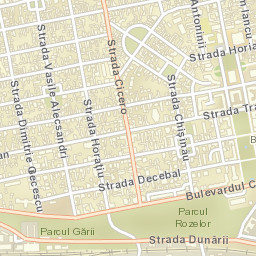 Drobeta-Turnu Severin Street Map
