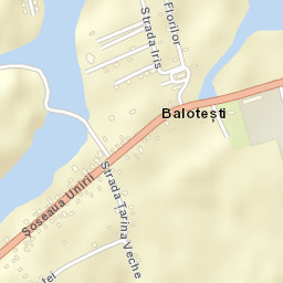 Comuna Baloteşti Street Map
