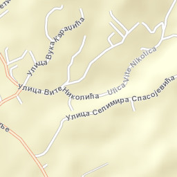 Donji Dobrić Street Map