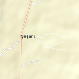 Comuna Şuşani Street Map