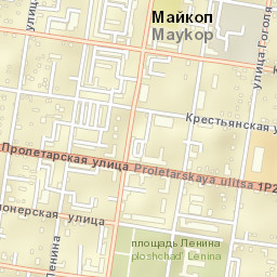 Maykop Street Map