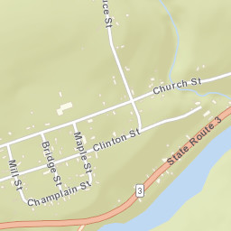 Redford New York Street Map