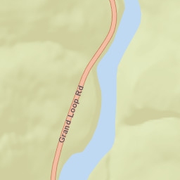 Near Yellowstone National Park Street Map