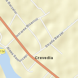 Comuna Crevedia Street Map