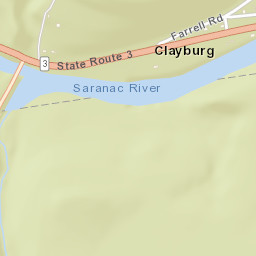 Clayburg New York Street Map