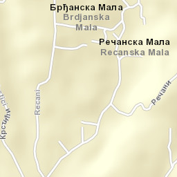 Joševa Street Map