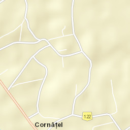 Cornățel Street Map