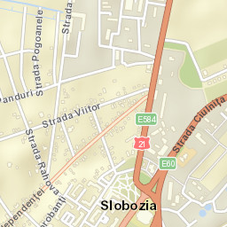 Comuna Slobozia Street Map