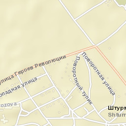 Shturmovoye Street Map