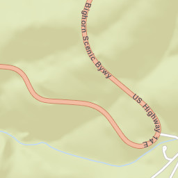U.S. 14, Bighorn National Forest, Greybull Street Map