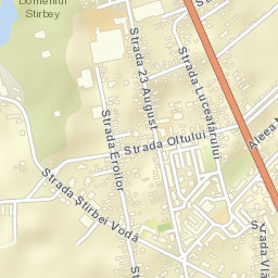 Buftea Street Map
