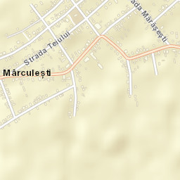 Comuna Mărculeşti Street Map