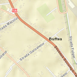 Oraş Buftea Street Map