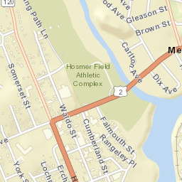438-498 Hancock St, Rumford, ME 04276 Street Map