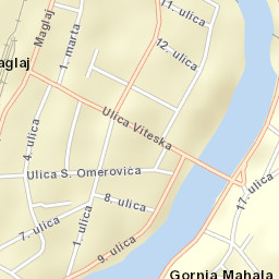 Maglaj Street Map