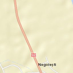 Negoiești Street Map