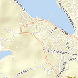 Mali Lošinj Street Map