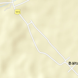Bâlta Street Map
