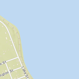 Port Kent New York Street Map