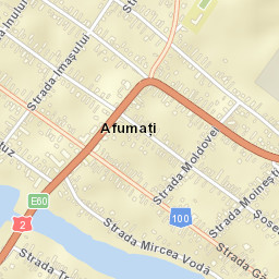 Comuna Afumaţi Street Map