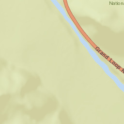 Yellowstone National Park U.S. 89 Yellowstone National Park W Street Map