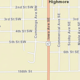 6th St Highmore SD 57345 America Street Map