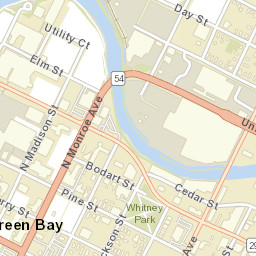 1101-1109 Main St, Green Bay, WI 54301 Street Map