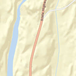 Coopers Falls New York Street Map