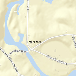 Pyrites New York Street Map