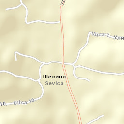 Ševica Street Map