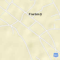 Fierbinți Street Map