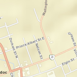 Madoc Street Map