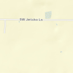 2112-2998 Southwest Jericho Lane, Culver Street Map