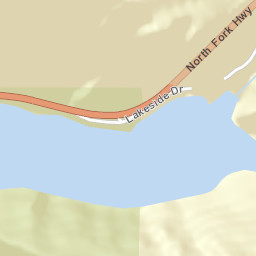 North Fork Highway, Cody, WY 82414, USA Street Map