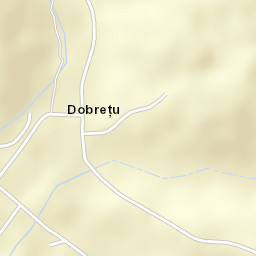 Comuna Dobreţu Street Map