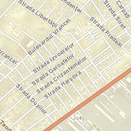 Voluntari City Street Map