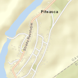Piteasca Street Map
