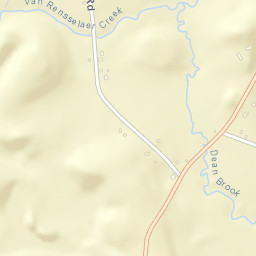 West Pierrepont New York Street Map