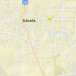 Săcele Street Map