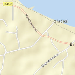 Šerići Street Map