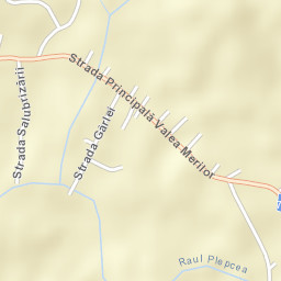 Valea Merilor Street Map