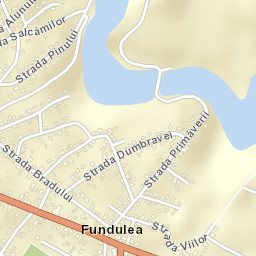 Fundulea Street Map